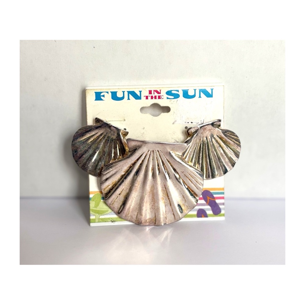 Vintage Earrings and Pin